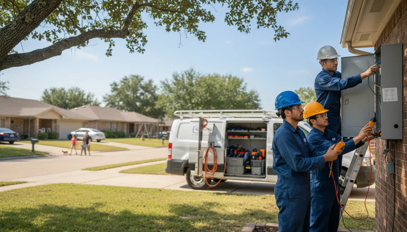 Emergency electrical repair services provided by licensed electricians in Michigan
